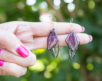 butterfly wing earrings