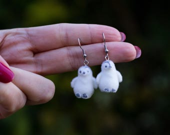Pendientes de pingüino