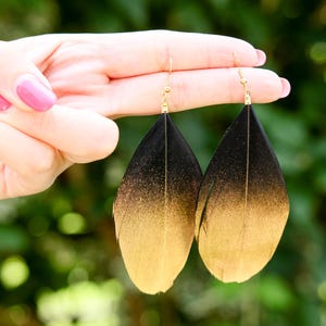feather earrings