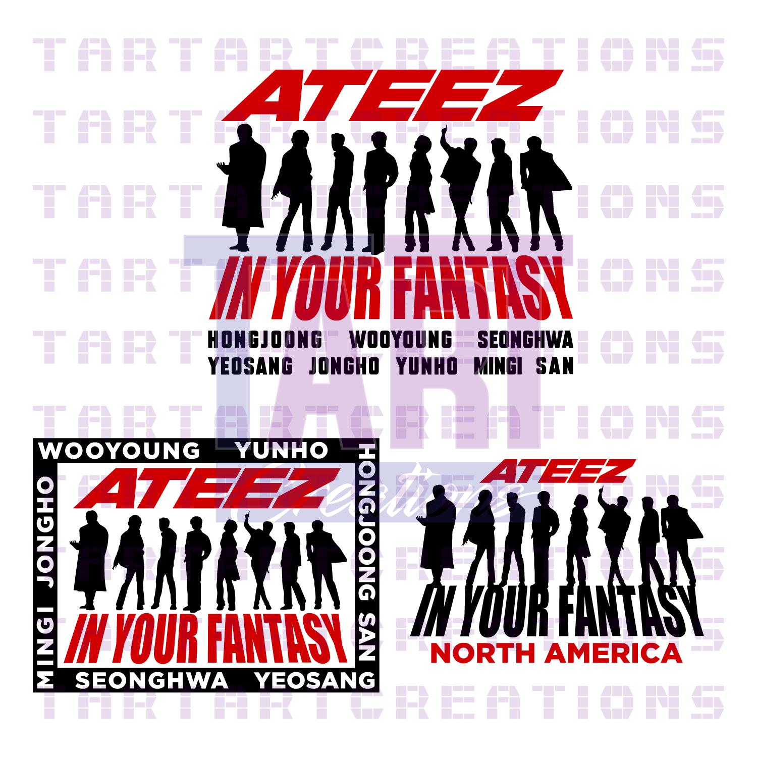 ATEEZ IN YOUR FANTASY 仁川 スローガン トレカ付き ATEEZ IN YOUR FANTASY 仁川 ミニうちわ ジョンホ - メルカリ