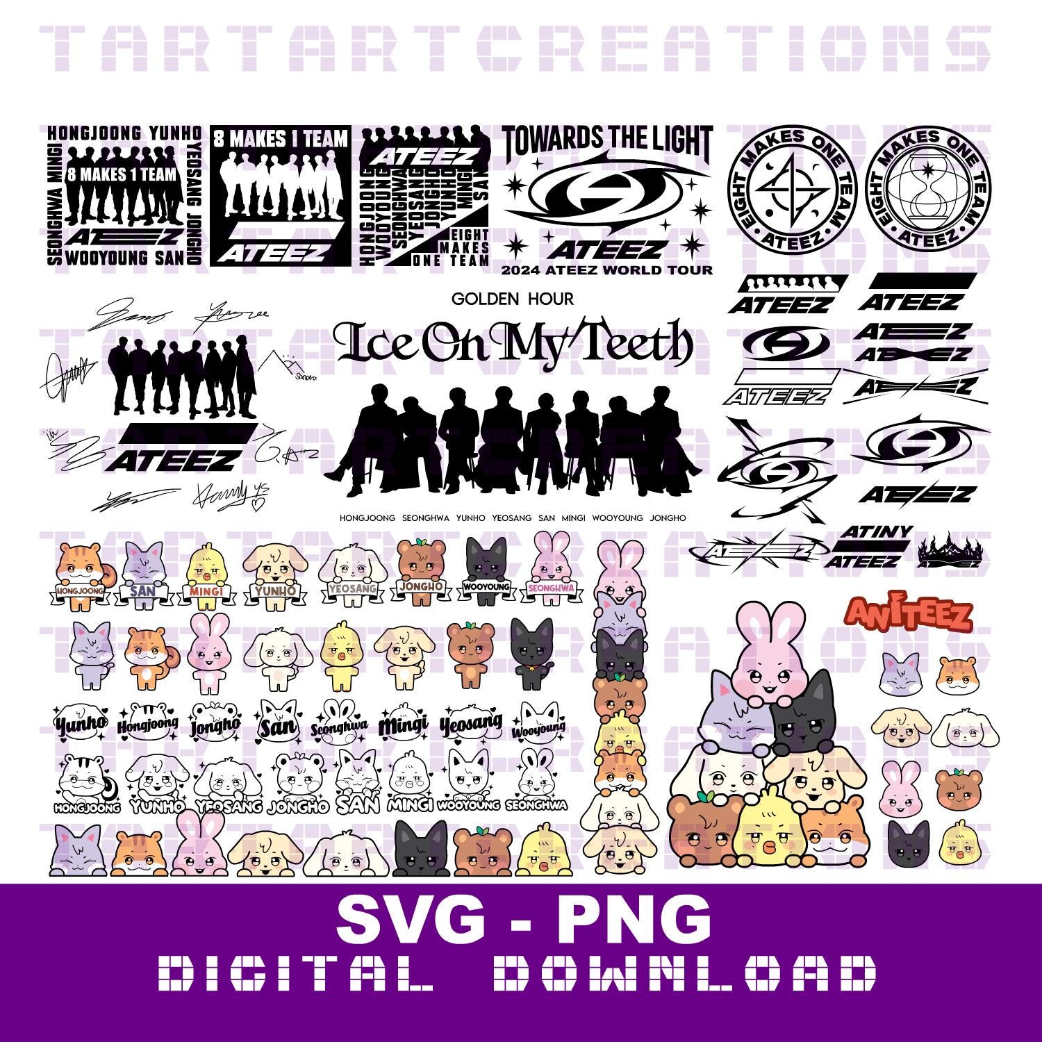 ATEEZ 2024 ANITEEZ IN ICE CITY POP UP MISSION BENEFIT