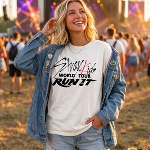 Stray Kids Run It World Tour PNG SVG, Halftone T-Shirt Design, Kpop Cricut Cut File, Stray Kids Concert Merch, Sublimation Digital Download image 16