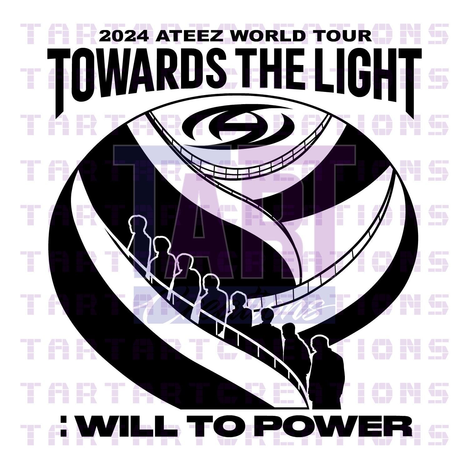 ATEEZ Towards the Light SVG PNG Cut File: Kpop Vector Graphics - Etsy