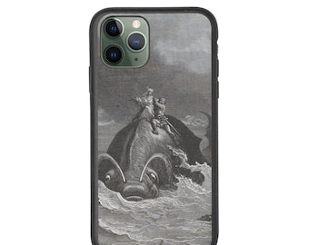 Protection iPhone, iphone 7/8/SE, iPhone 11, iPhone 12, iPhone 13..., Village of Strange, Giant Fish