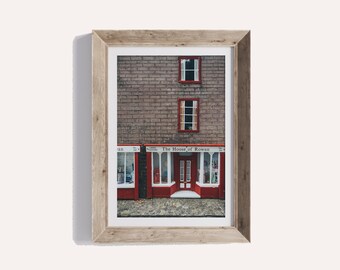 Het huis van Rowan afdrukken | Direct downloaden van kunst aan de muur | AFDRUKBARE digitale download | Klein dorpshuis | Miniatuurhuis | Oude dorpsafdruk