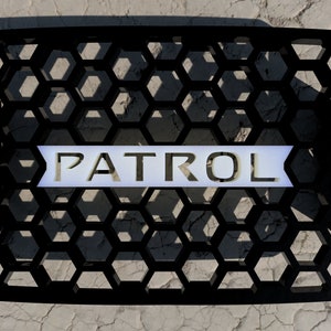 Nissan "Patrol" Branded Snorkel Grill