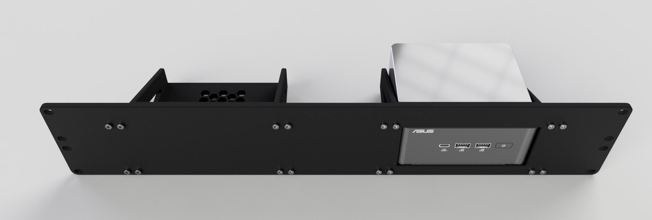 19-inch Rack Mount Bracket for ASUS NUC 15 Pro - Tall Chassis Model ...