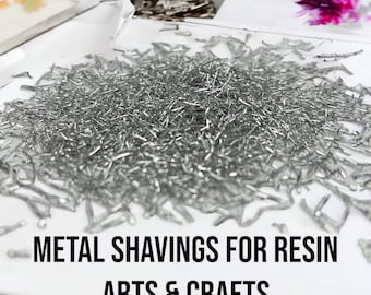 High-Quality Aluminum Shavings for Creative & Educational Use - Pure Metal, Worldwide Delivery