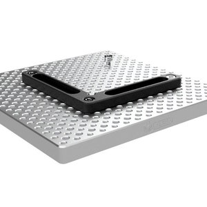 3D Printable Laser Fixture Plate - 200mm x 200mm High Density Fixture Plate for Laser Engraving and CNC Machines