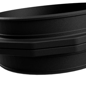 6 inch (150mm) magnetic quick connect coupling for flexible ducting applications. Fully solid, industrial-grade 3D printed parts with no infill or weak points. Offered as single units, pairs, triples, or full double sets with universal magnetic alignment. Works with hose clamps and is compatible with most spiral or foil duct hoses.