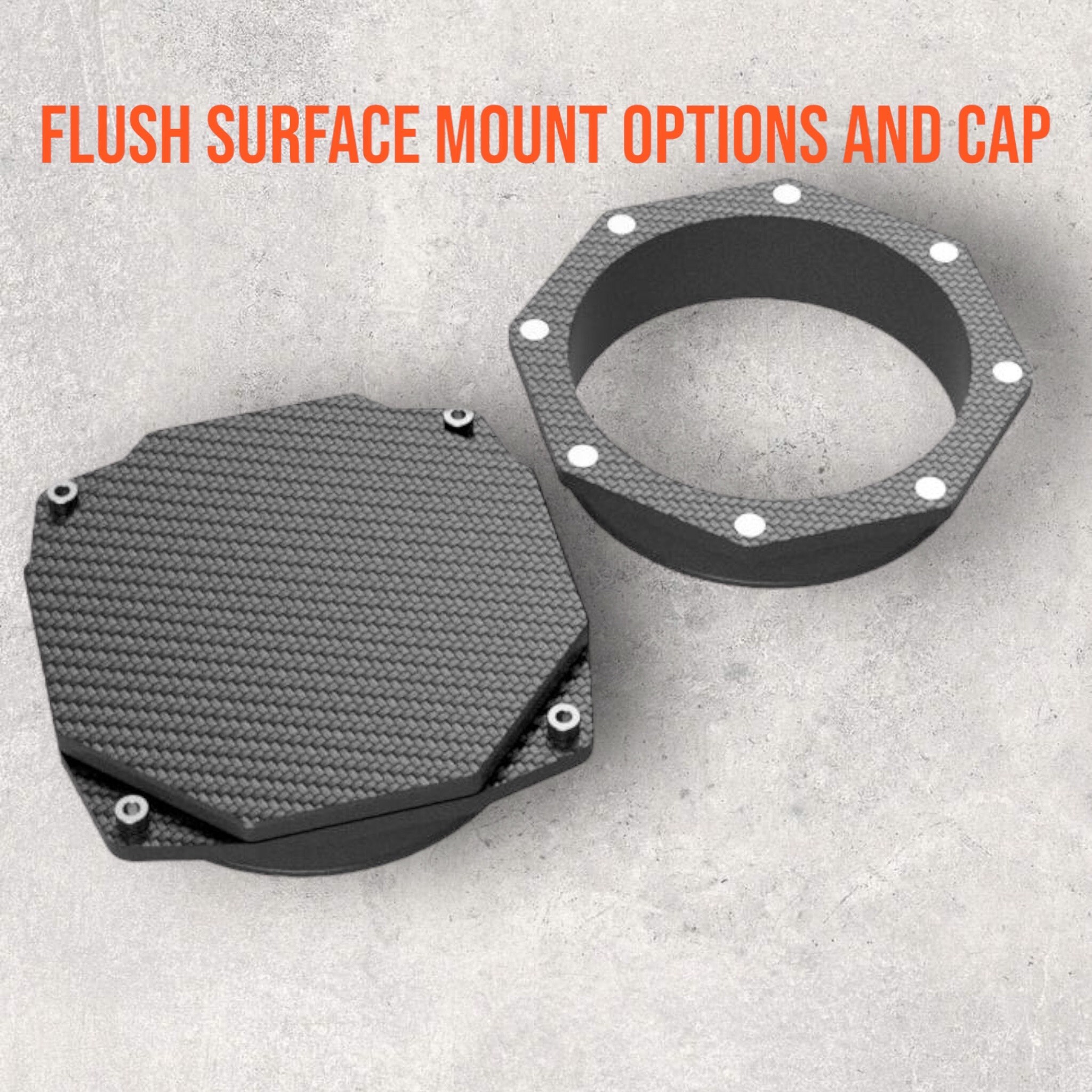 125 Mm/5 in Magnetic Duct Connector With Carbon Fiber Finish, High ...