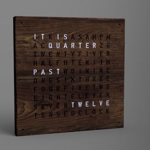 Qlocktwo Etsy