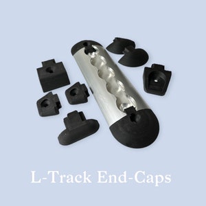Van Conversion Supplies: Premium Airline L-Track Track End Cap Selection