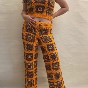 Handmade Crochet Pants Stylish and Comfortable Bottoms for - Etsy