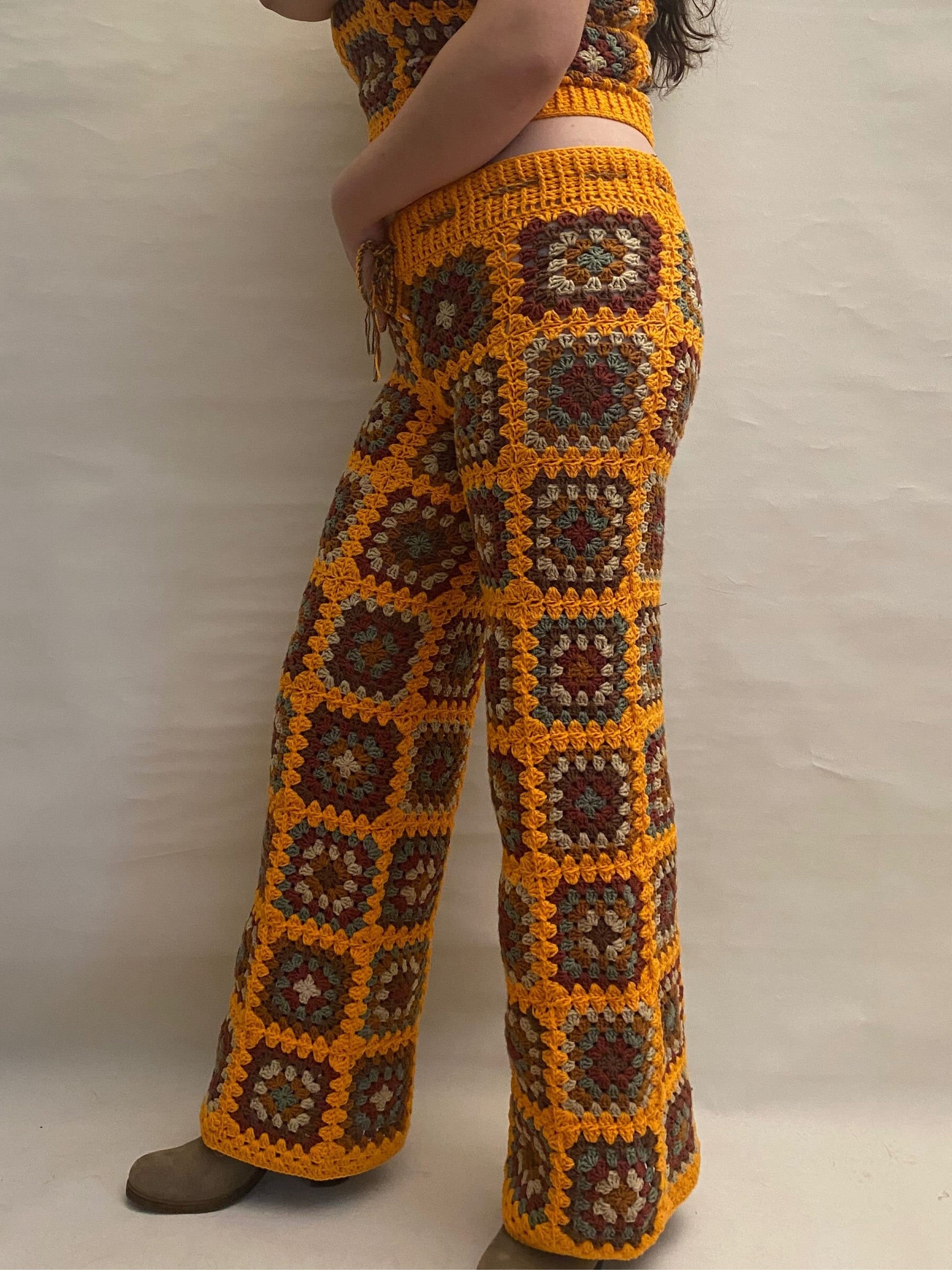 Handmade Crochet Pants, Stylish and Comfortable Bottoms for Any ...