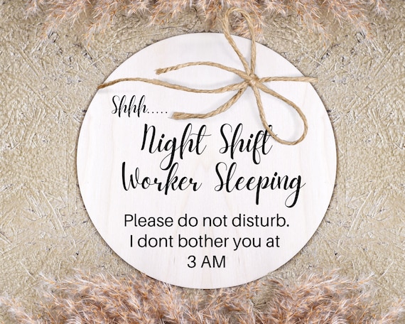 Shhh Night Shift Worker Digital download Digital image SVG PNG Jpg