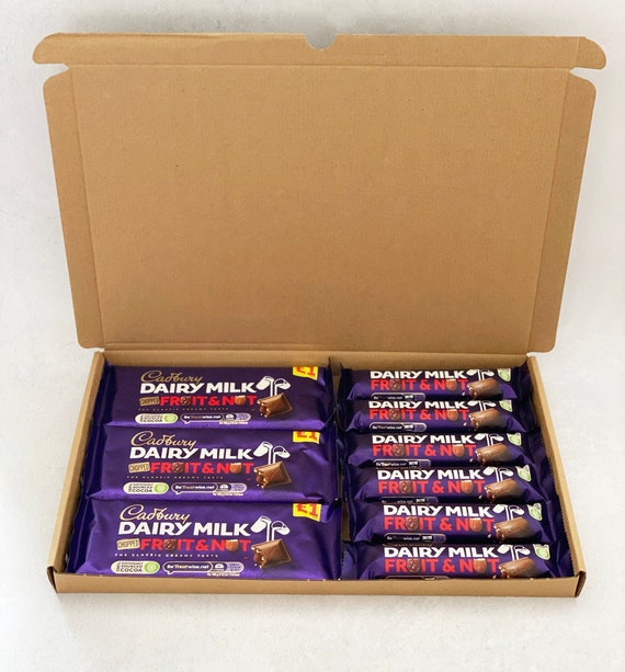 Cadburys Fruit and Nut Chocolate Gift Gift Box Birthday Etsy UK