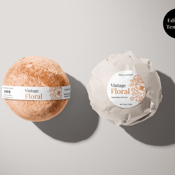 Bath Bomb Labels - Etsy