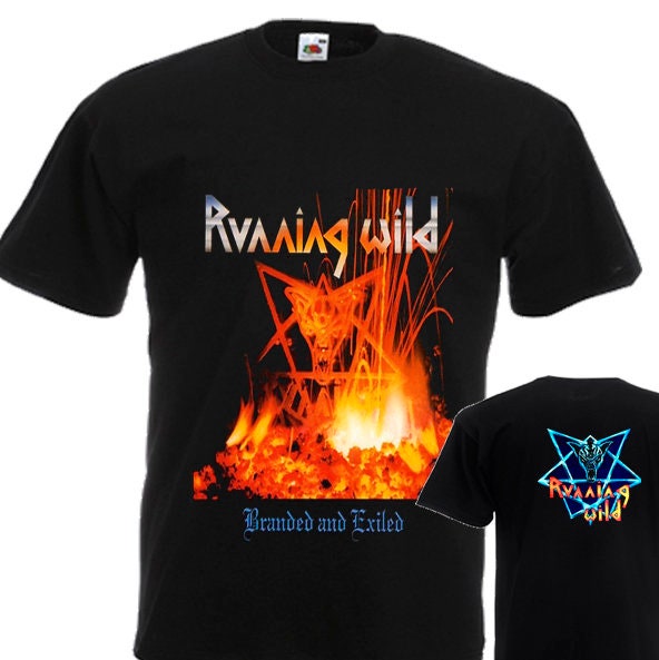 RUNNING WILD - Branded and Exiled  Shirt