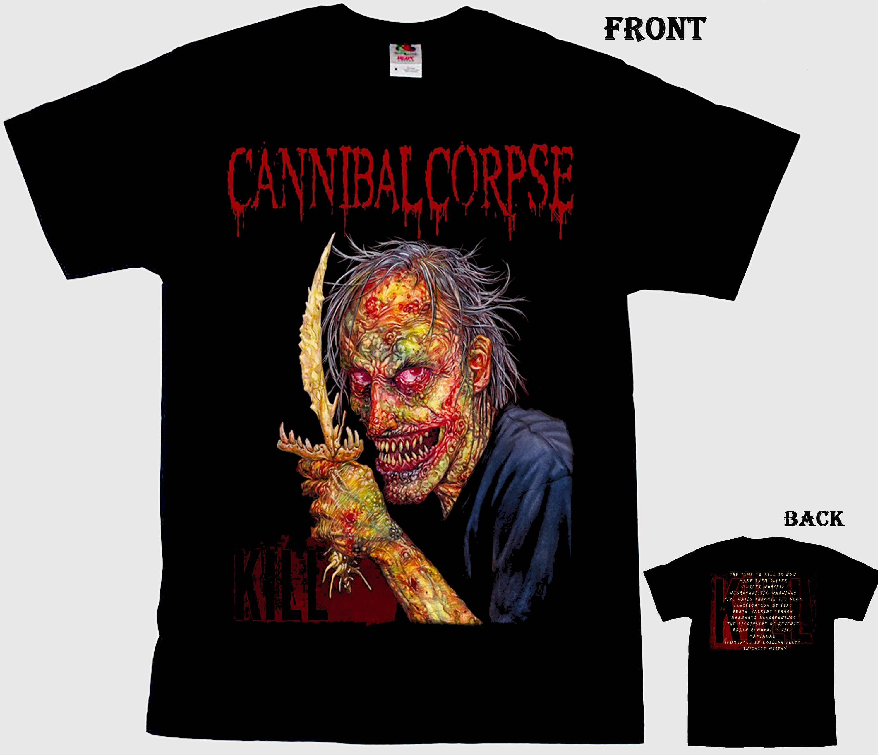 Discover Cannibal Corpse- KILL Shirt