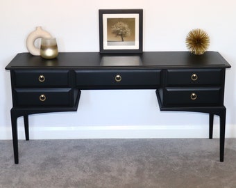 Stag Minstrel 5 Drawer Dressing Table / Desk / Sideboard