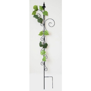 Klimhulp met 2 houders Metalen trellis H-145 cm B-30 cm Klimhulp 2 haken
