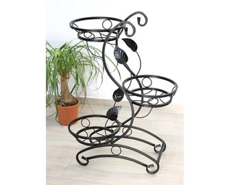 Blumentreppe KW019 Blumenständer Blumensäule 87 cm Pflanzsäule Pflanzenständer