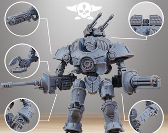 Station Forge  Scavenger Defender Mk2 big boy  printed in resin and sent in parts