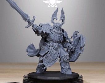Station Forge Socratis Archon Sir Thalion Proxy minitures Tabletop RPG Wargaming Gift for Him/Her Tabletop 25mm/28mm/32mm