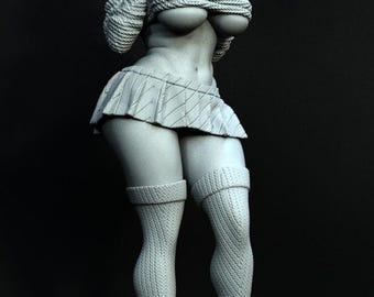 Velma fanart version 5 resin figure  23cm tall  2 different versions to pick from ready to paint 3d printed kit