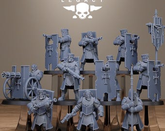 Station Forge Legacy  Thorncrest Blasmen 3d printed proxie Wargames New Faction Gift for Him/Her Tabletop 25mm/28mm/32mm