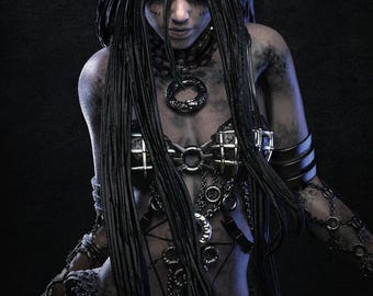 enchantress 1/6 scale Resin Printed on 12k machine Kit form