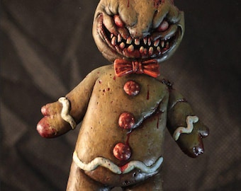 possessed cookie baubale christmas tree model 3d printed 12cm tall can make smaller