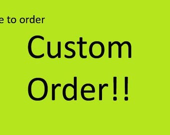 Click me For Custom order For Miniatures