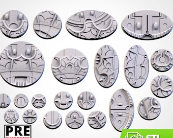 Bases Magic Temples 28mm 32mm 40mm tabletop resin printed