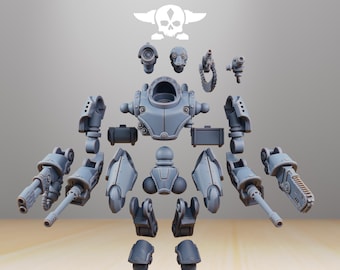 Station Forge Scavenger Bracers Proxy minitures Tabletop RPG Wargaming Gift for Him/Her Tabletop 25mm/28mm/32mm