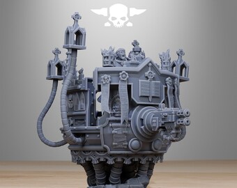 Station Forge Vodalites Pulpit 3d printed proxie Wargames Gift for Him/Her Tabletop 25mm/28mm/32mm
