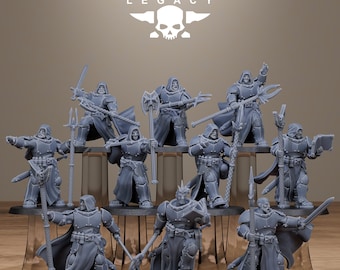 Station Forge Legacy  Solaris Wizzards 3d printed proxie Wargames New Faction Gift for Him/Her Tabletop 25mm/28mm/32mm