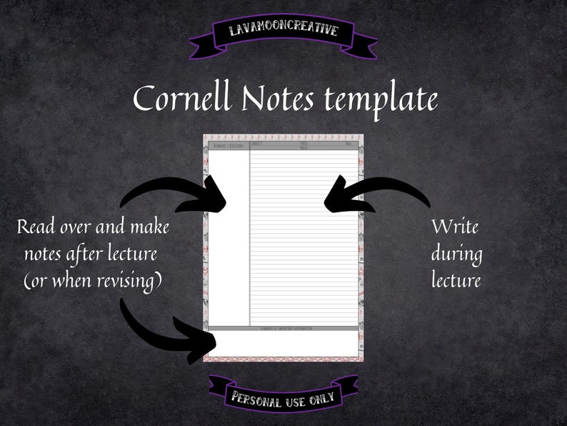 Skeleton Cornell Notes Printable: Forensic Anthropology Anatomy Medical ...