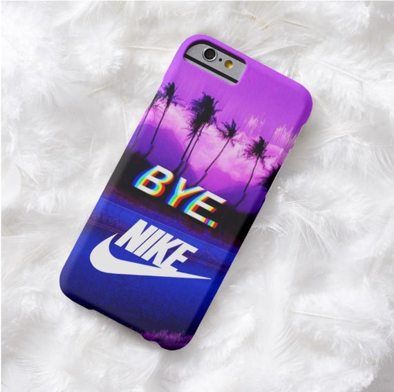 Inspired By Nike Bye Nike Iphone Case For Iphone 8 Case 7 6s Etsy