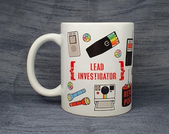 Taza de cazafantasmas: regalo de investigador paranormal, regalo de Halloween
