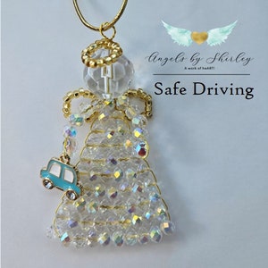Safe Driving, New Driver, Angel Suncatcher / Ornament