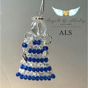 ALS Awareness Angel Suncatcher / Ornament