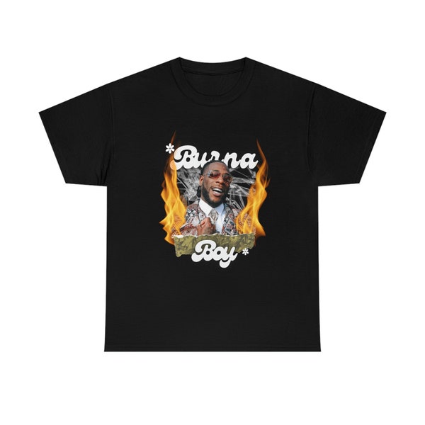 Burna Boy T Shirts Etsy UK
