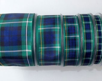 Cornish National Tartan Ribbon- 10/16/25/38mm Widths X 1m 2m 3m 5m ...