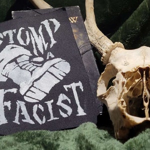Stomp a Facist patch
