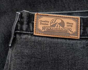 Calça jeans Rocky Mountain dos anos 90 da Miller International W30