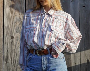 80s vintage Ranchwear of California western shirt size M/L