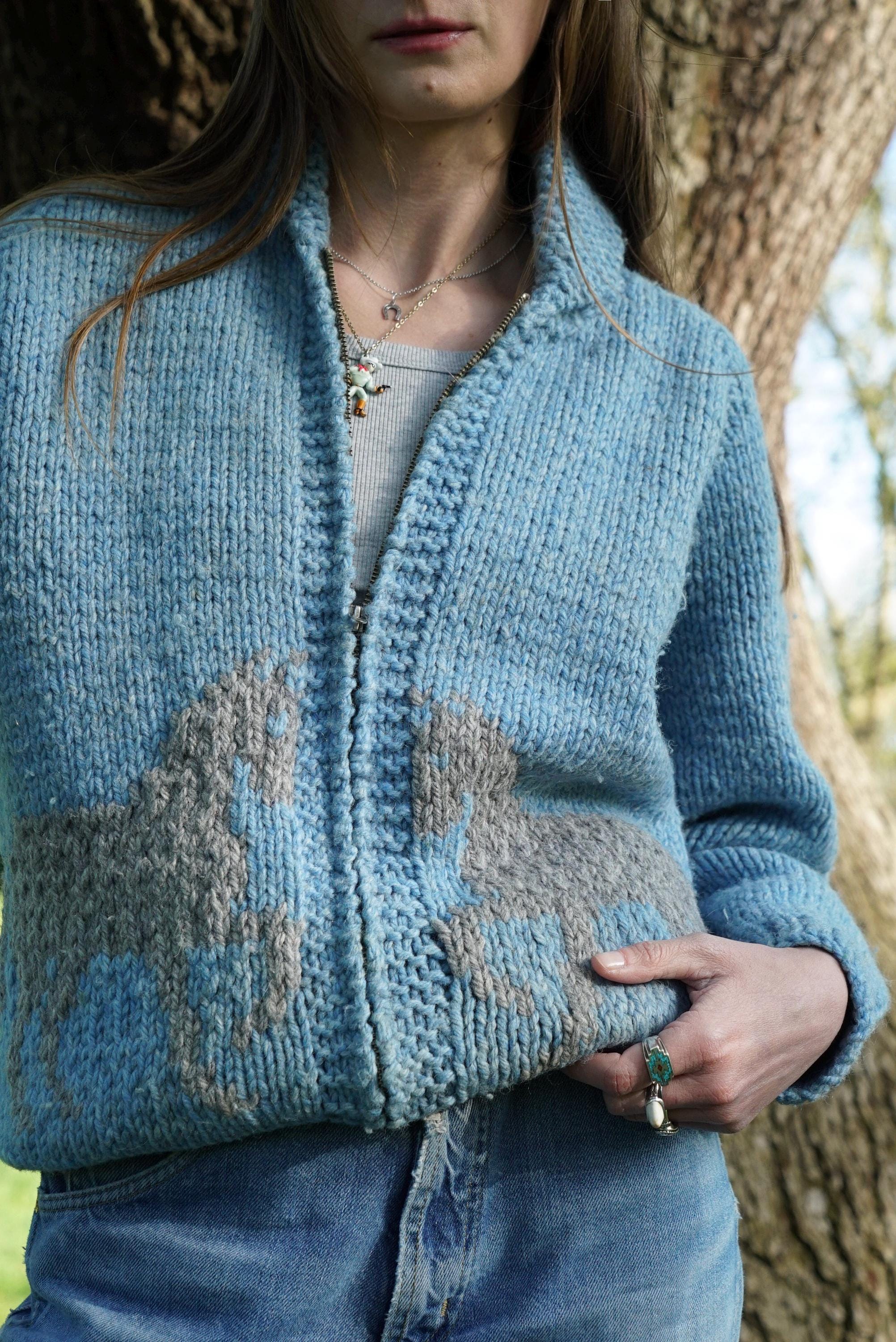 クリアランス特販 andmary AM1524 Mary knit cowichan 【公式通販】