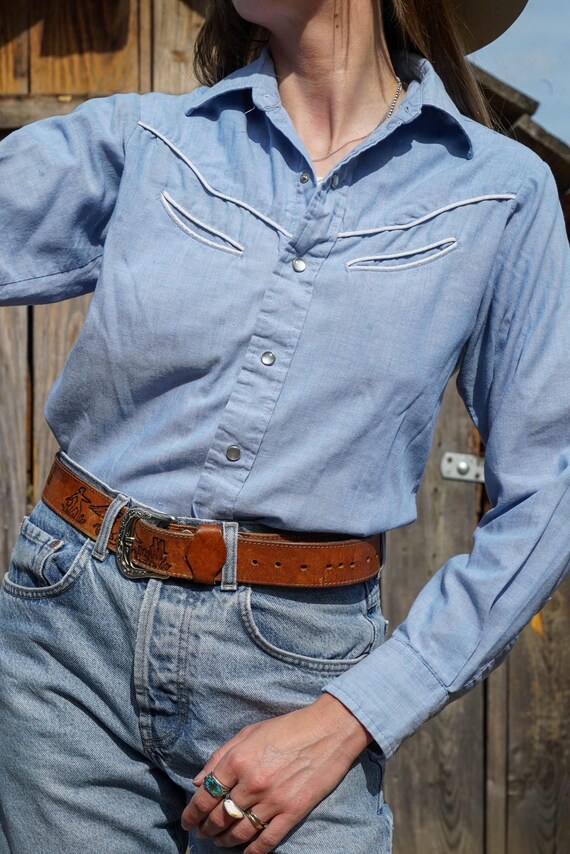70s Vintage Lee Western Shirt - Etsy